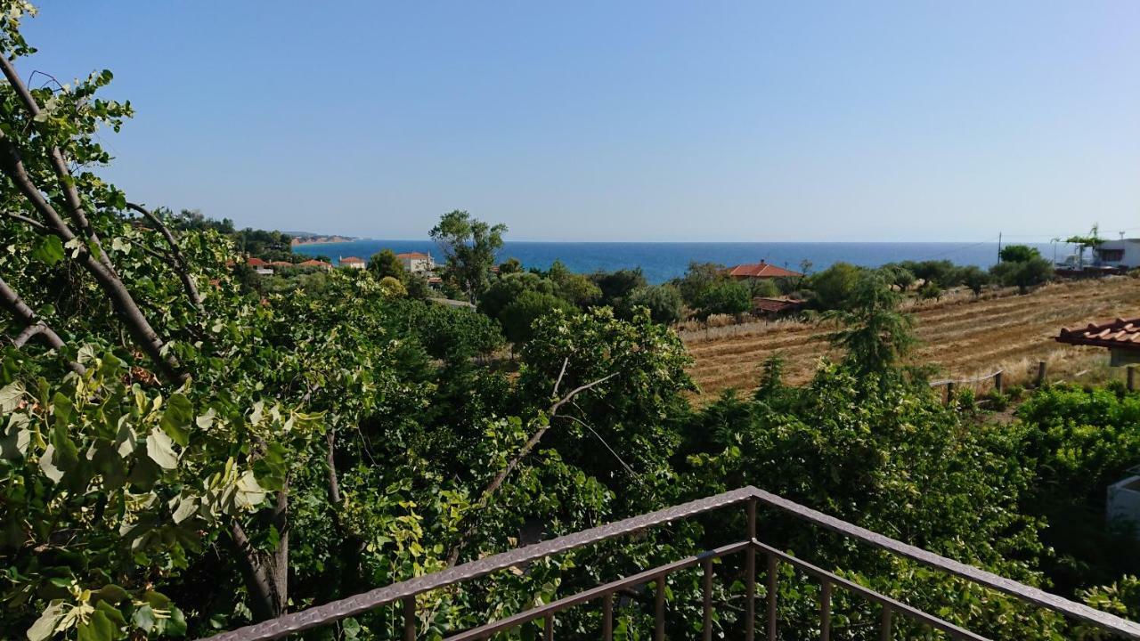Ferienwohnung Stone House With Seaview Nea Poteidaia Exterior foto