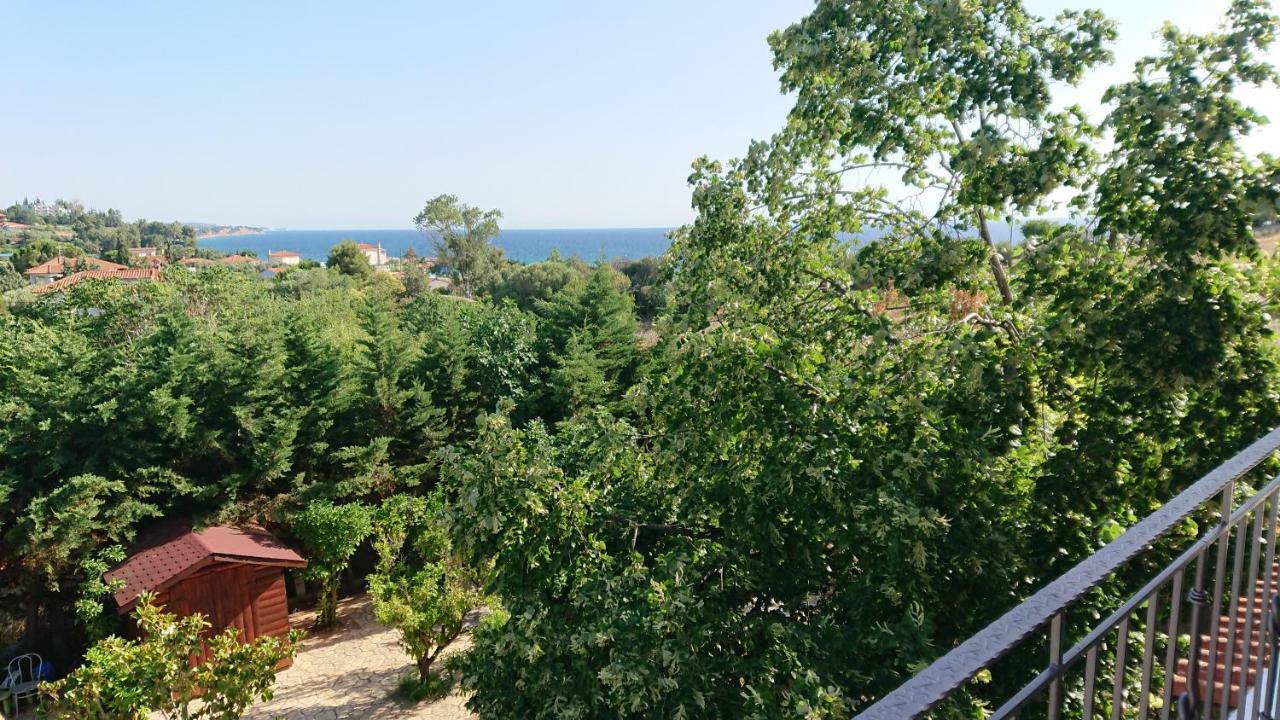 Ferienwohnung Stone House With Seaview Nea Poteidaia Exterior foto