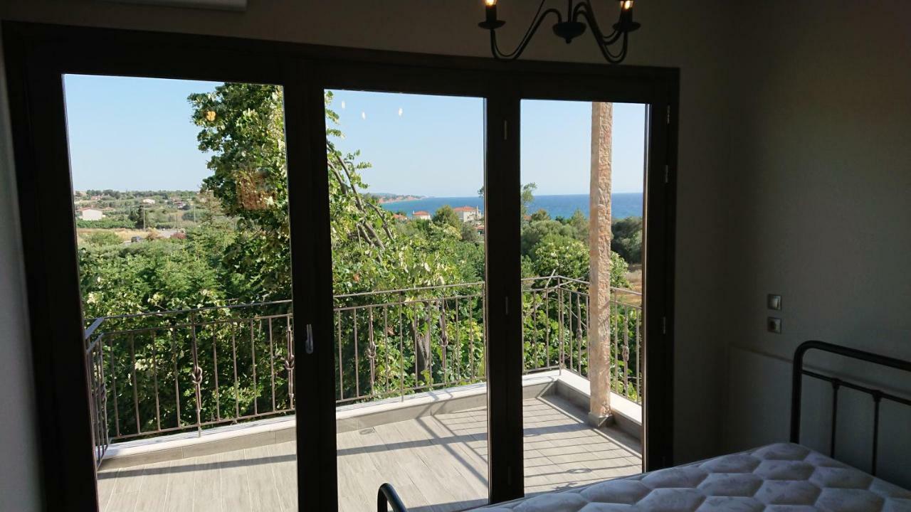 Ferienwohnung Stone House With Seaview Nea Poteidaia Exterior foto