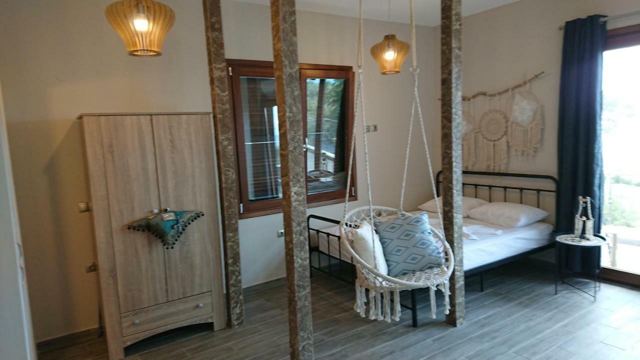 Ferienwohnung Stone House With Seaview Nea Poteidaia Exterior foto