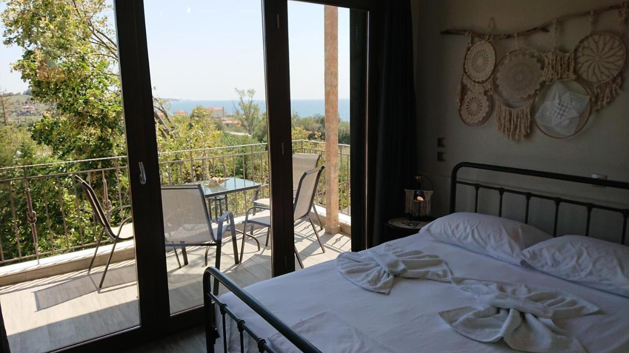 Ferienwohnung Stone House With Seaview Nea Poteidaia Exterior foto